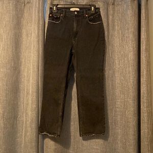 Women’s Abercrombie and Fitch Ankle Straight Ultra High Rise Jeans
